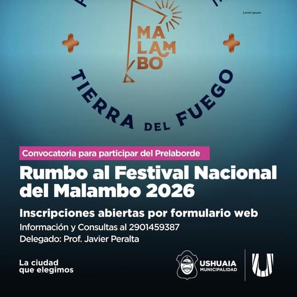 Festival del Malambo en Córdoba: Inscribite para representar a Tierra del Fuego