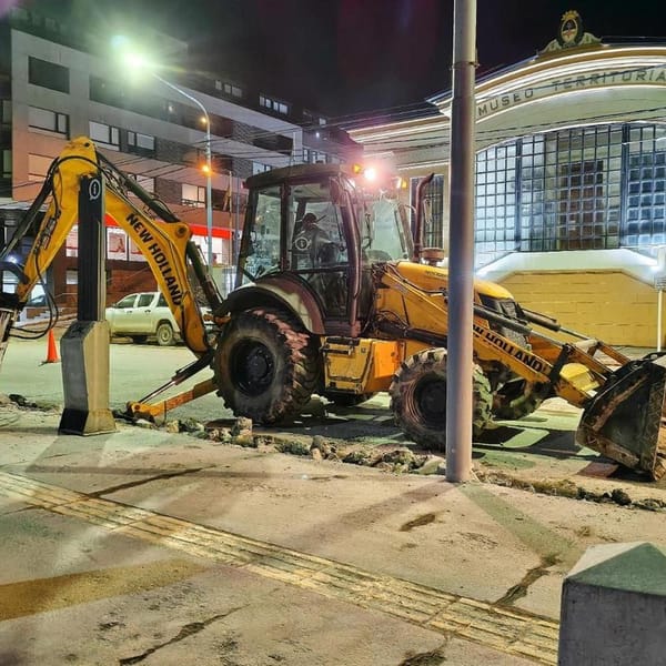 Ushuaia impulsa obras clave en la zona centro