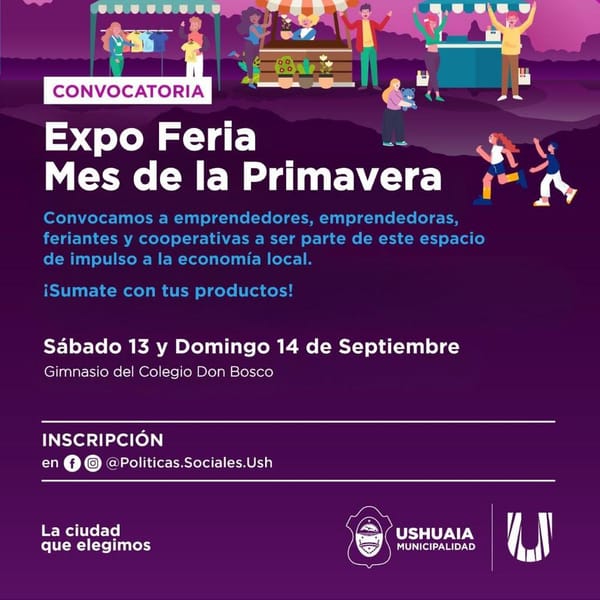 Expo Primavera Ushuaia en el Colegio Don Bosco
