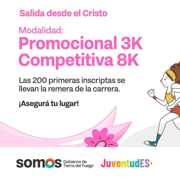 Inscripciones abiertas para la Maratón Octubre Rosa en Río Grande