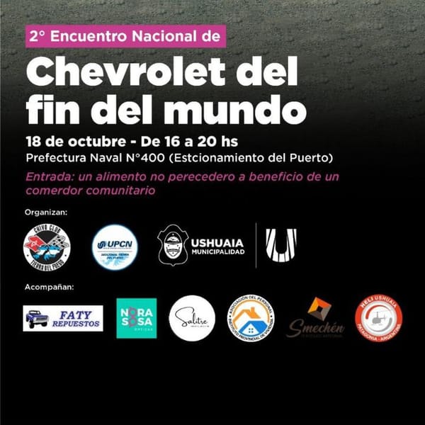 Gran Encuentro de Chevrolet en Ushuaia 2023