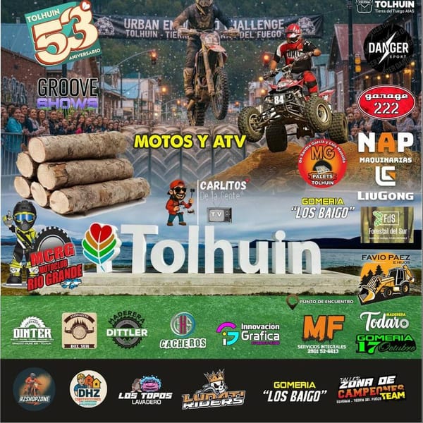 Tolhuin celebra su aniversario con el Súper Enduro