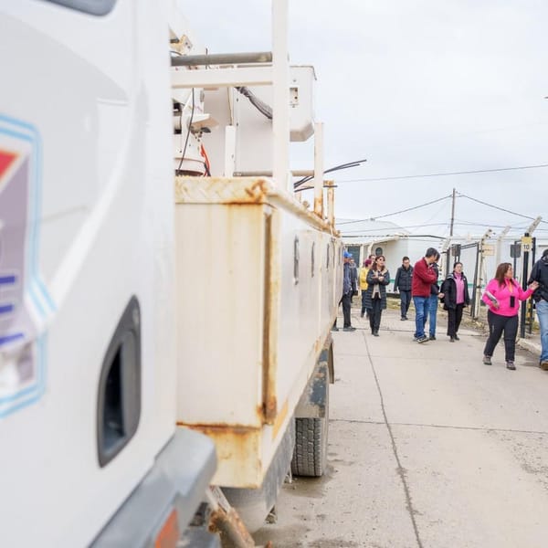 Avanzan las obras para la nueva usina en Ushuaia