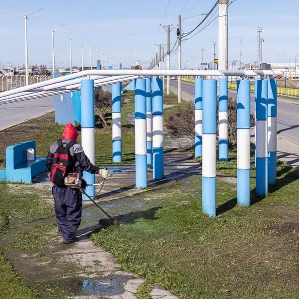 Río Grande renueva sus espacios públicos para la primavera