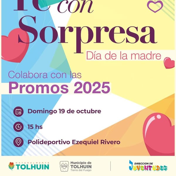 Gran Té con Sorpresa en Tolhuin por el Día de la Madre