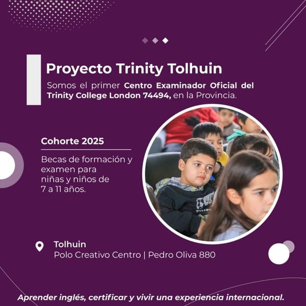 Tolhuin, primer centro oficial de Trinity College London en Tierra del Fuego