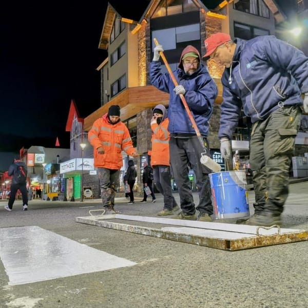 Ushuaia refuerza su embellecimiento y seguridad vial