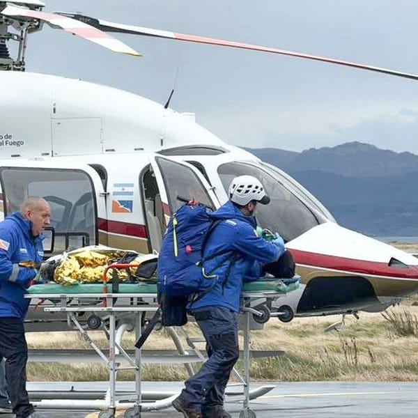Rescate Aéreo en Laguna Esmeralda: Salvó a Turista Israelí