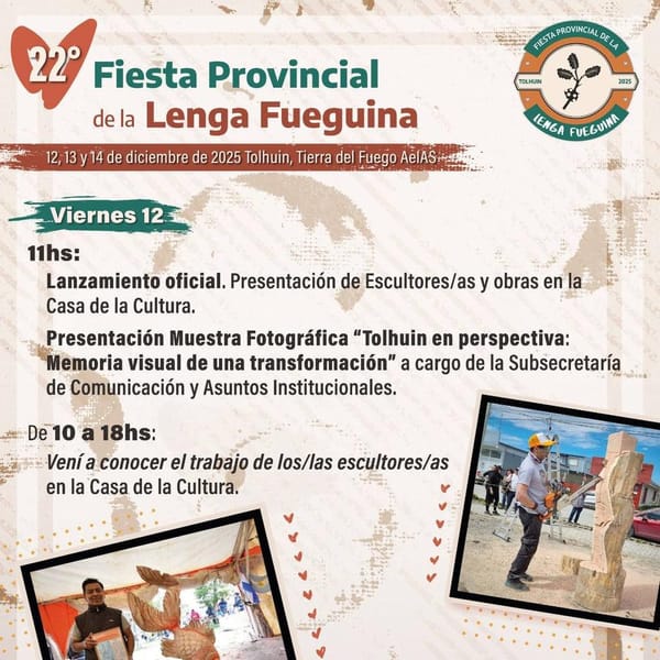Fiesta Provincial de la Lenga Fueguina: cronograma y actividades en Tolhuin