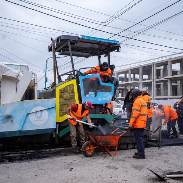 Mejoras en las calles 12 de Octubre y Fitz Roy en Ushuaia